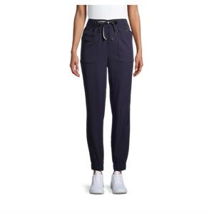 ClimateRight by Cuddl Duds Women's and Women's Plus Stretch Woven Scrub Jogger